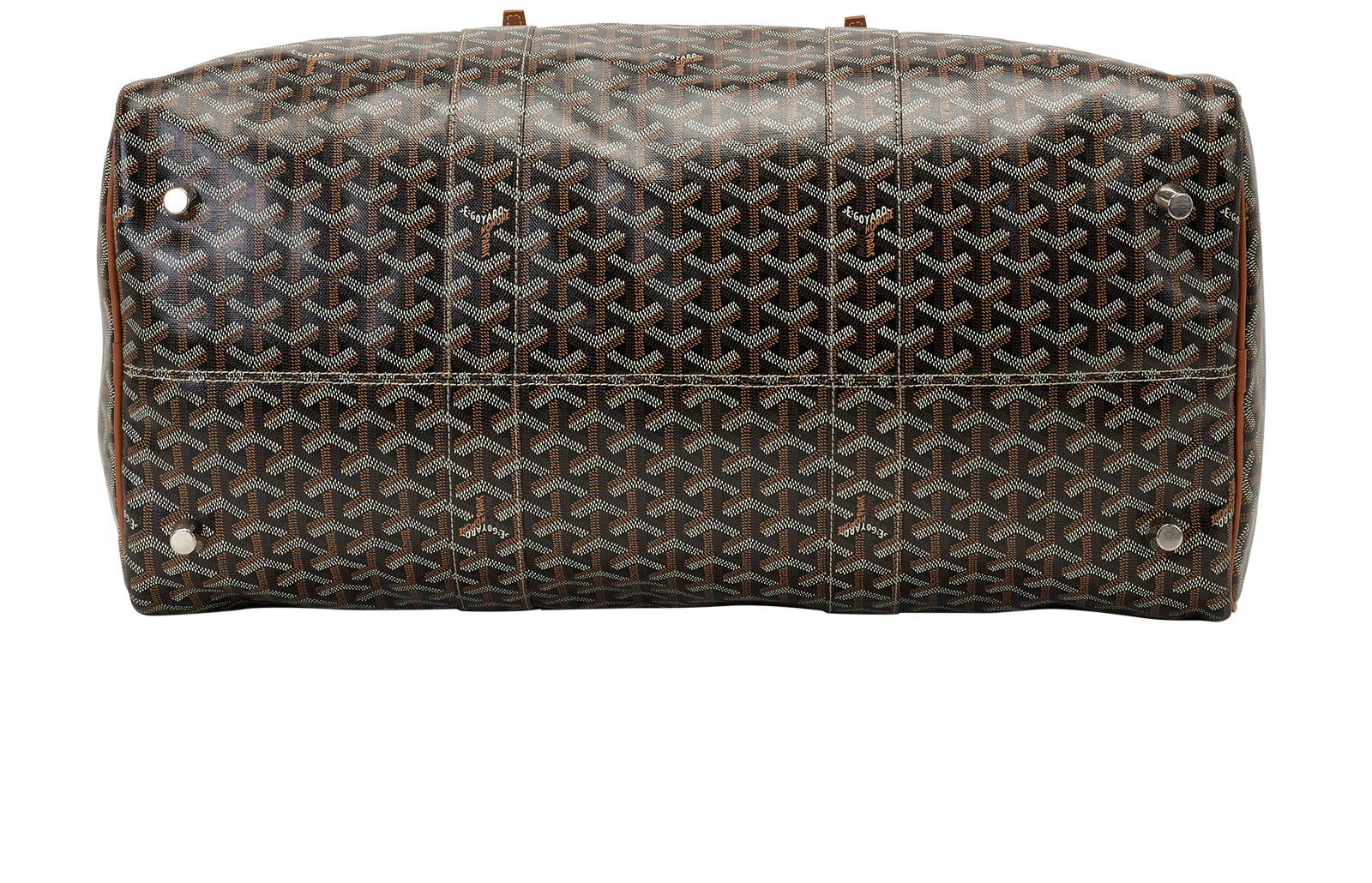 Boston 50, &pound;2,800, Handbags, Black/Brown, Canvas, Top view